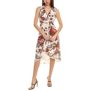 NWT Kobi Halperin Carine Midi Dress High Low